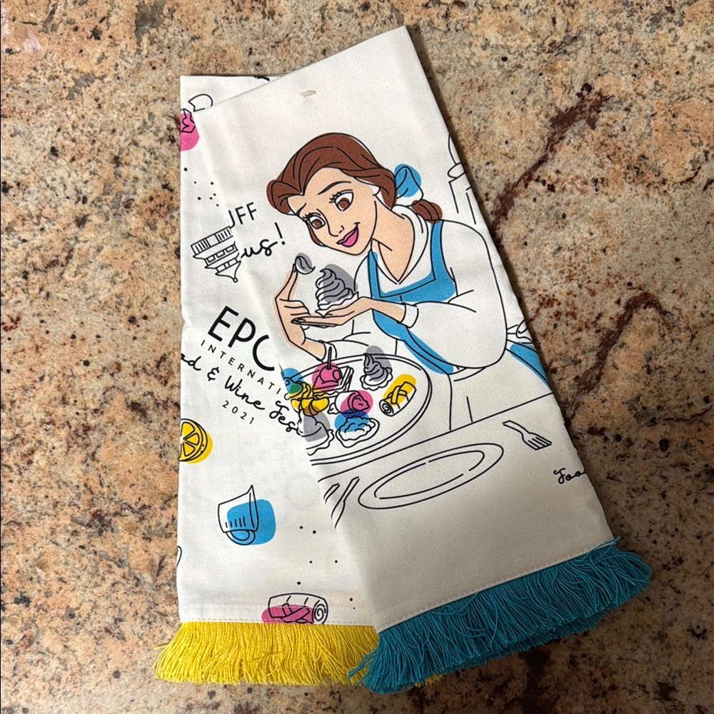 Disney Blue and Yellow Party Towels